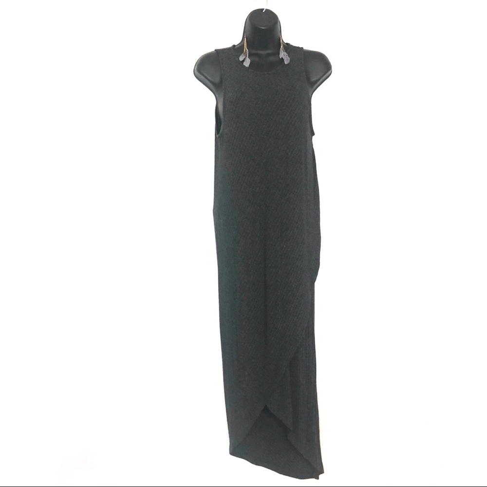 NWT LUSH charcoal maxi dress - Large
